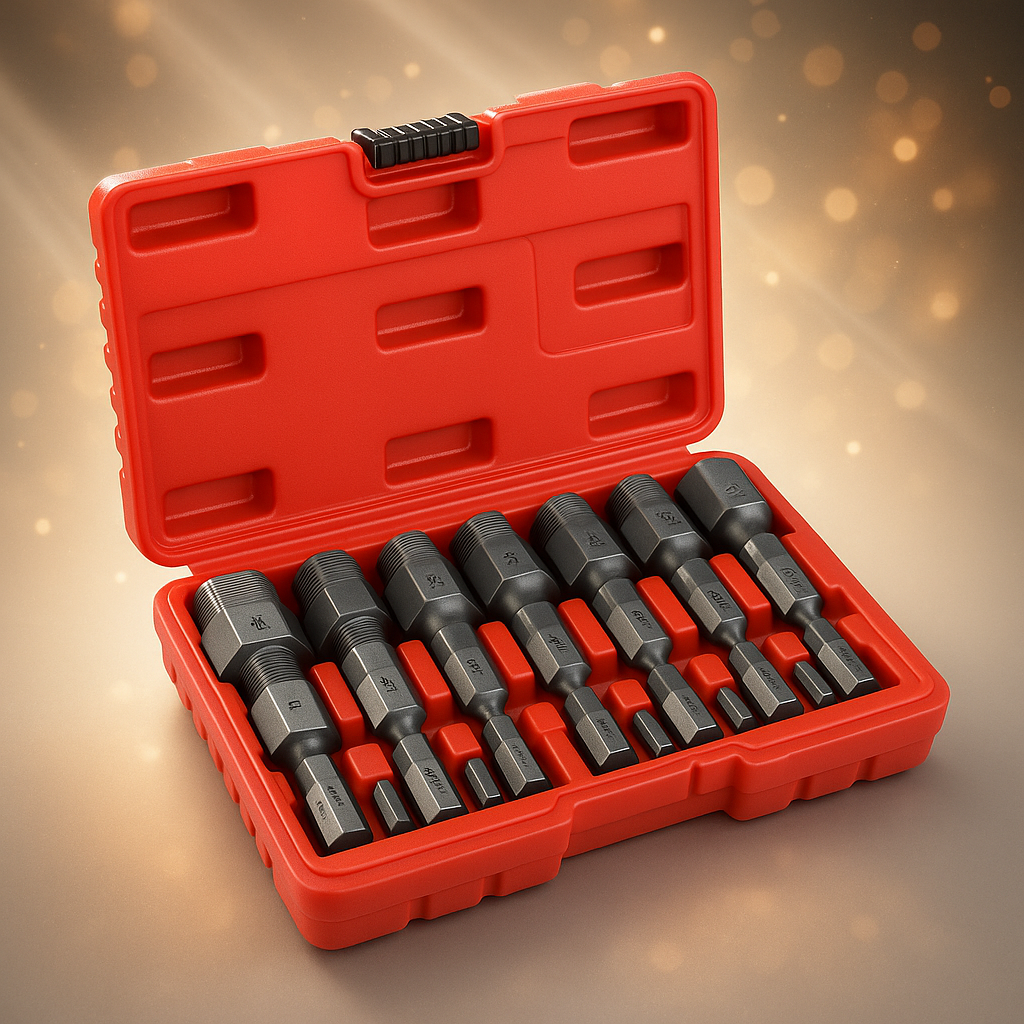 Juego de extractores de tornillos de 25 piezas | Kraft&Dele