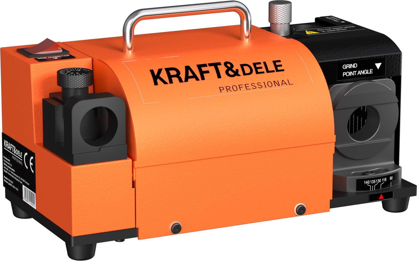 Präzisions-Spiralbohrer-Schärfer 200W | Kraft&Dele