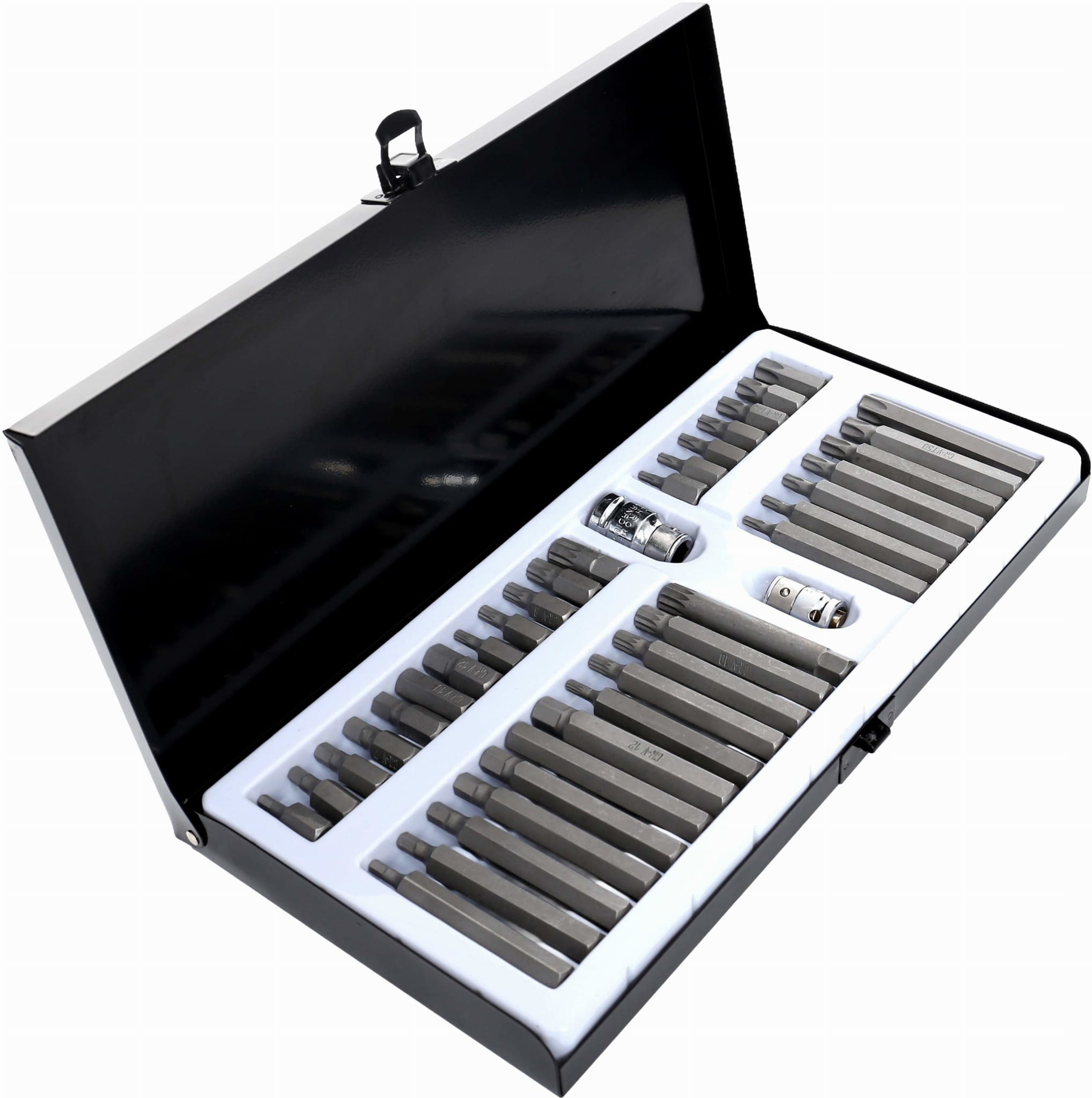 Coffret de 40 embouts Torx, hexagonaux et cannelés | Kraft&Dele