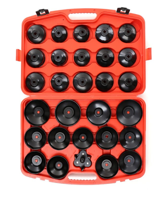 Juego de llaves para filtro de aceite de 23 piezas