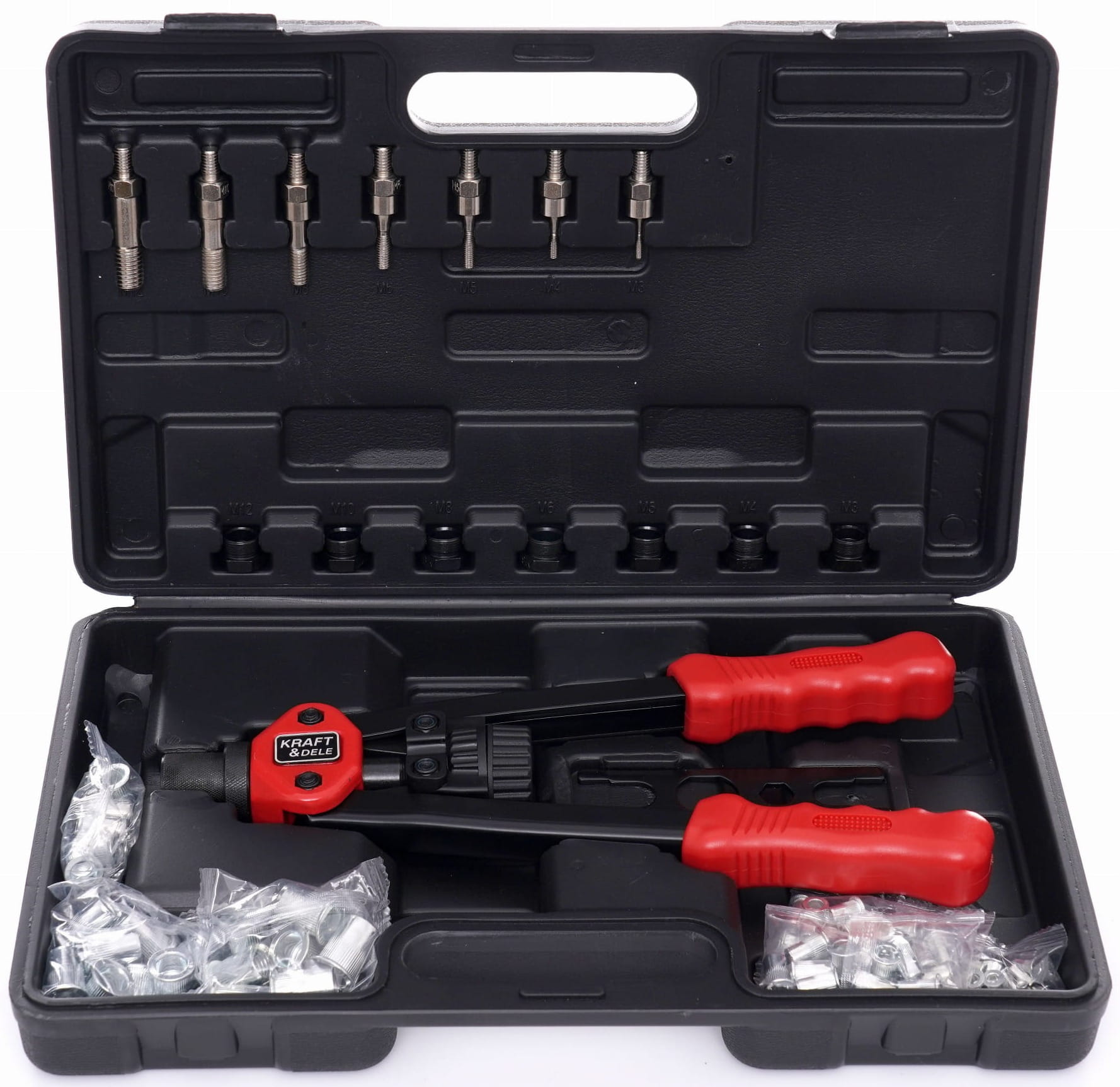 Rivettatrice manuale 110 elementi professionale | Kraft&Dele