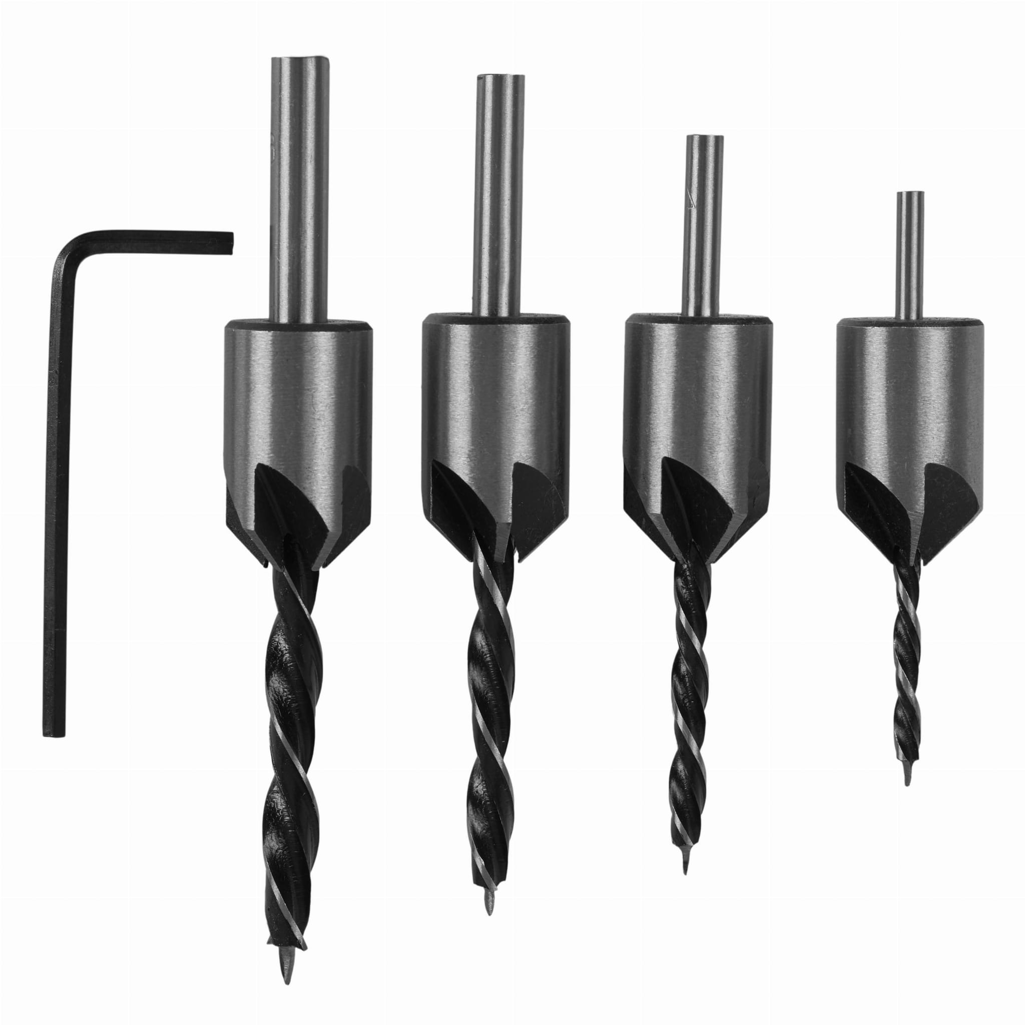 Brocas ajustables para madera con avellanador