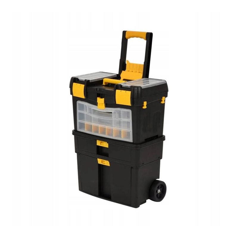 3-Segment Werkzeugwagen mit Organizer
