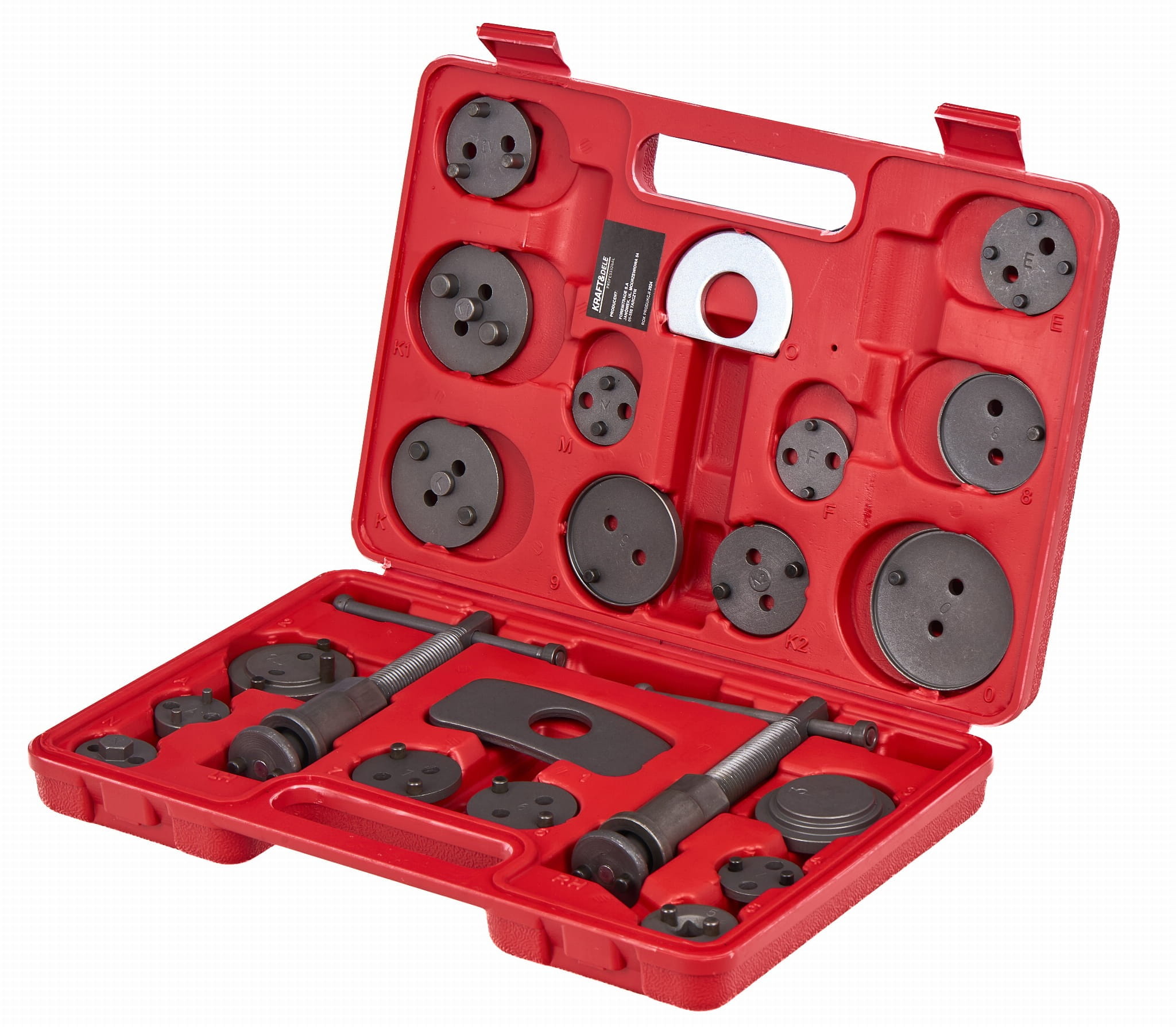 Kit de presse à pistons de frein 22 pièces | Kraft&Dele