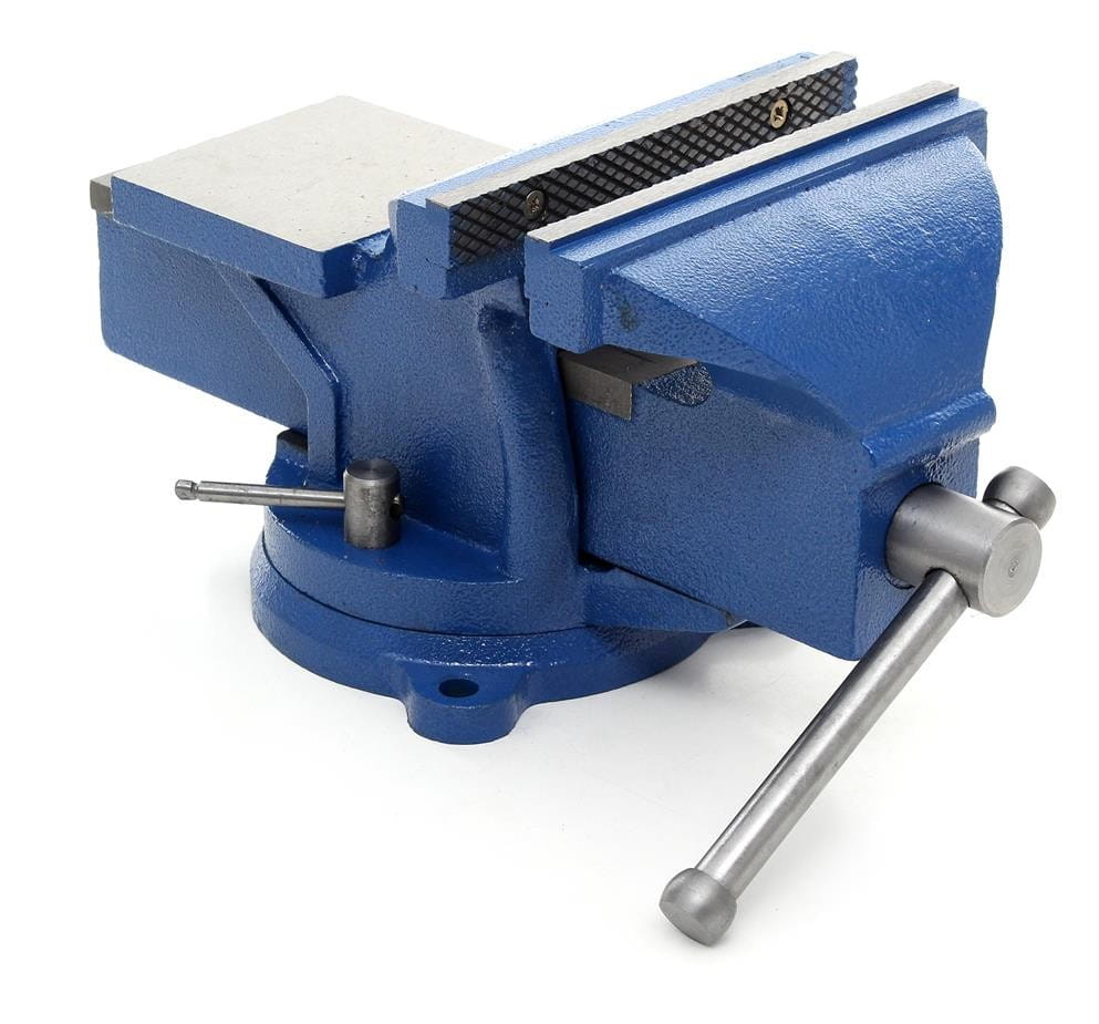 Morsa girevole da 125 mm con incudine