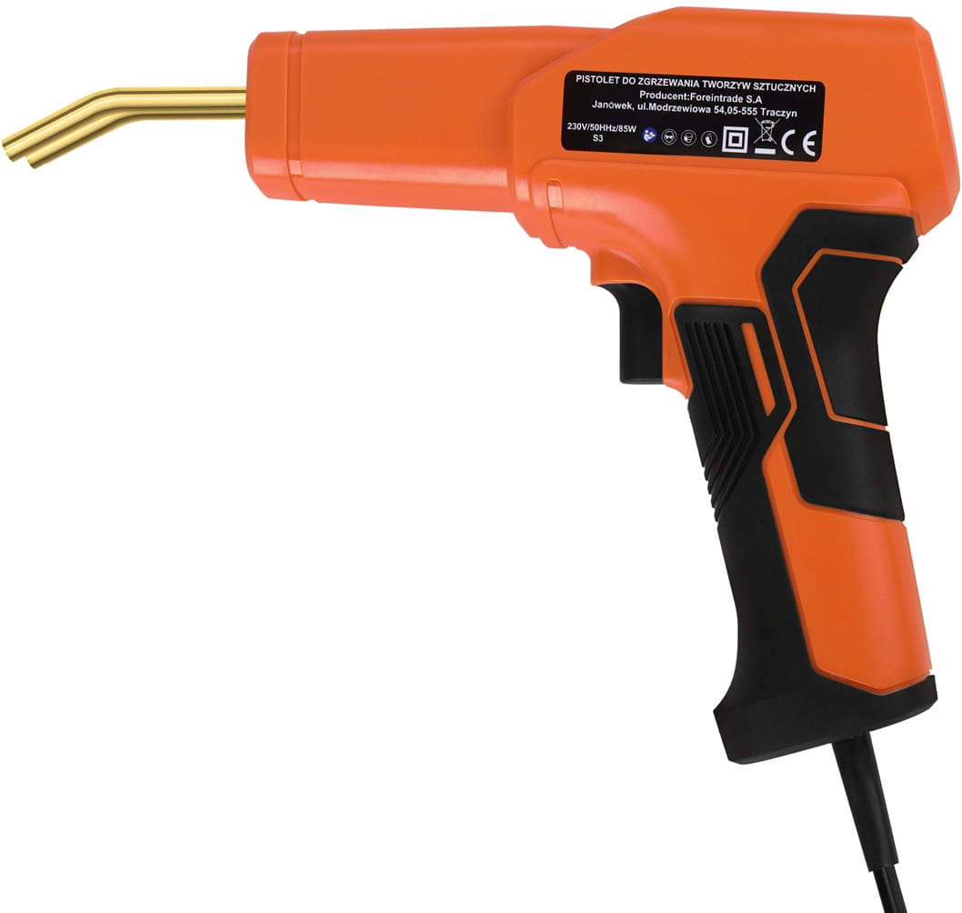 Soldadora de plástico de 85 W con accesorios