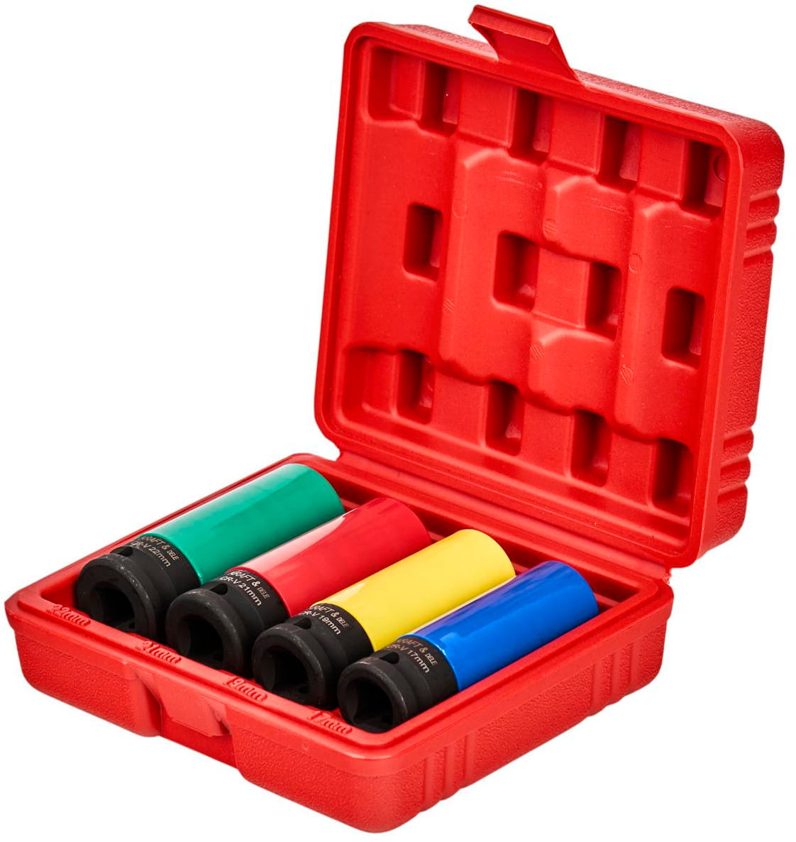 Coffret de 4 douilles à impact 1/2