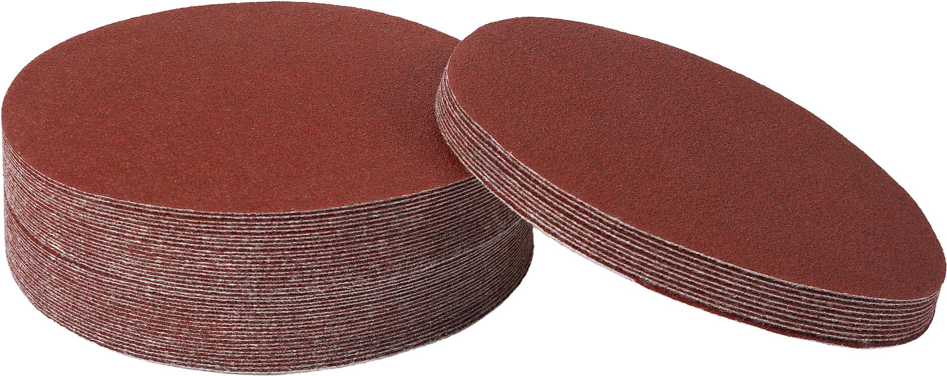 Disco de papel de lija de 125 mm P60 con velcro | Kraft&Dele