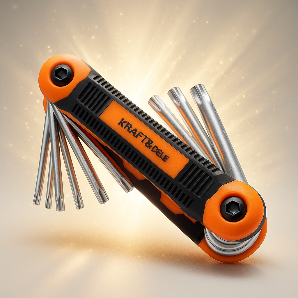 Clés Allen Torx pliables 8 pièces