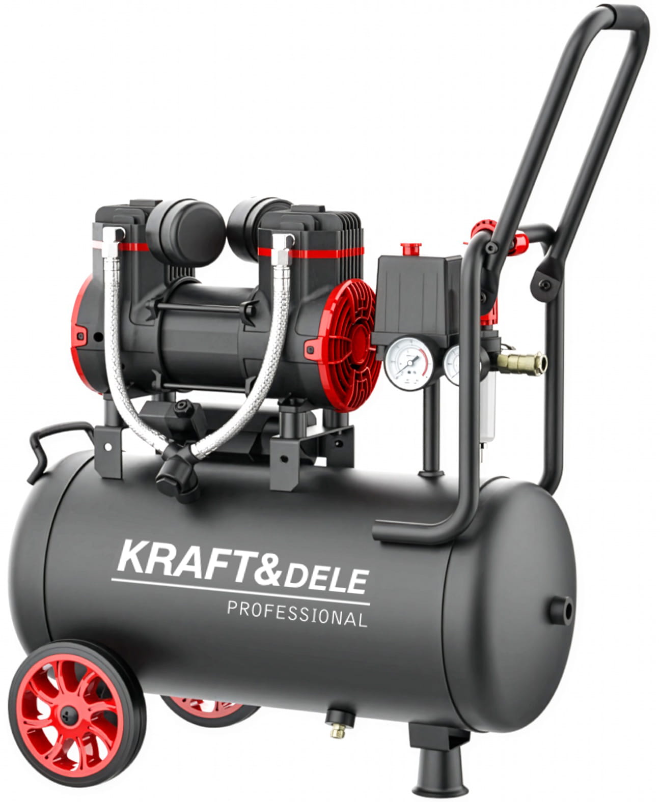 24L Kompakter bleifreier Kompressor