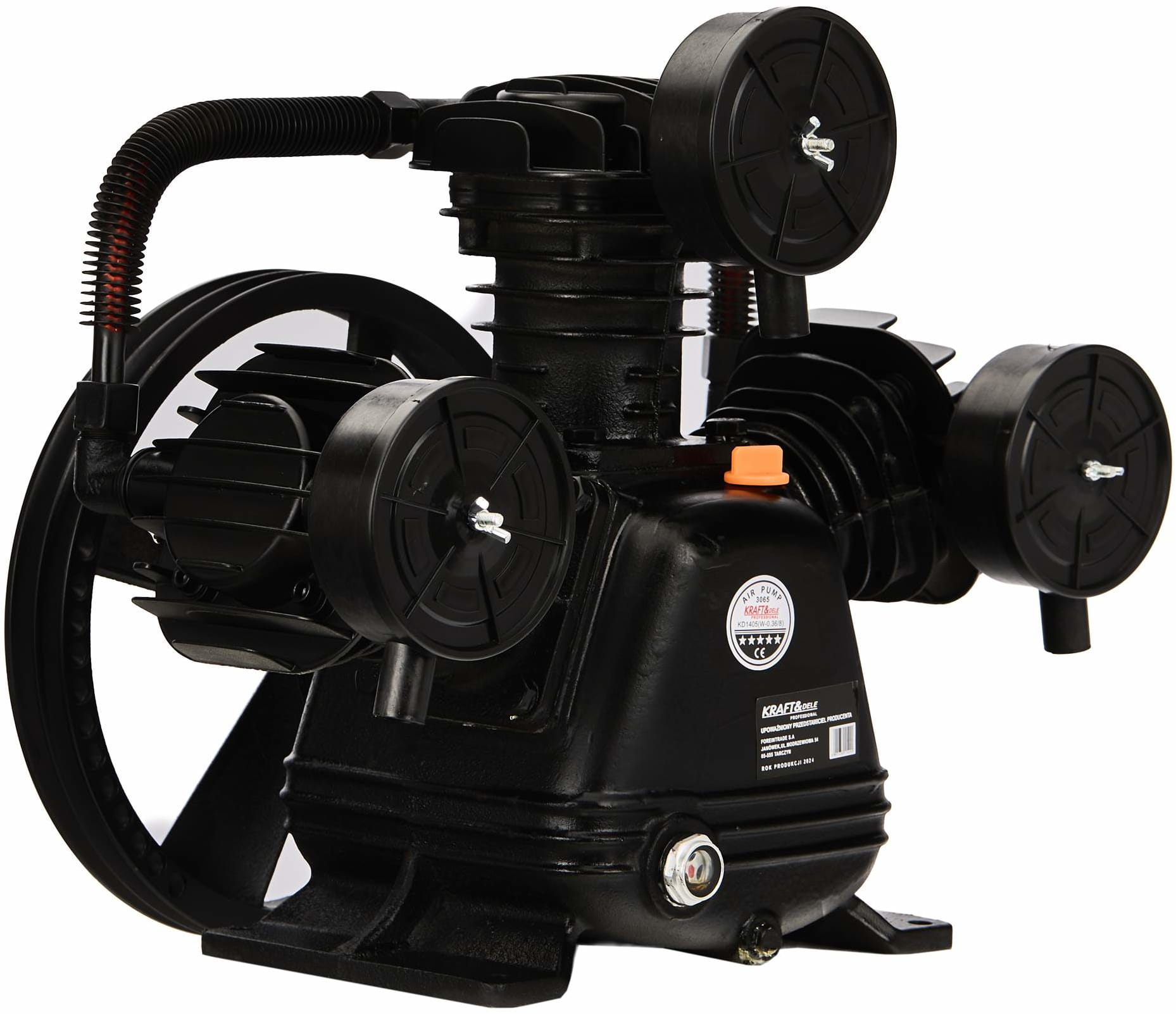 Compressore d'aria da 7,5 kW | Struttura in ghisa a 3 pistoni