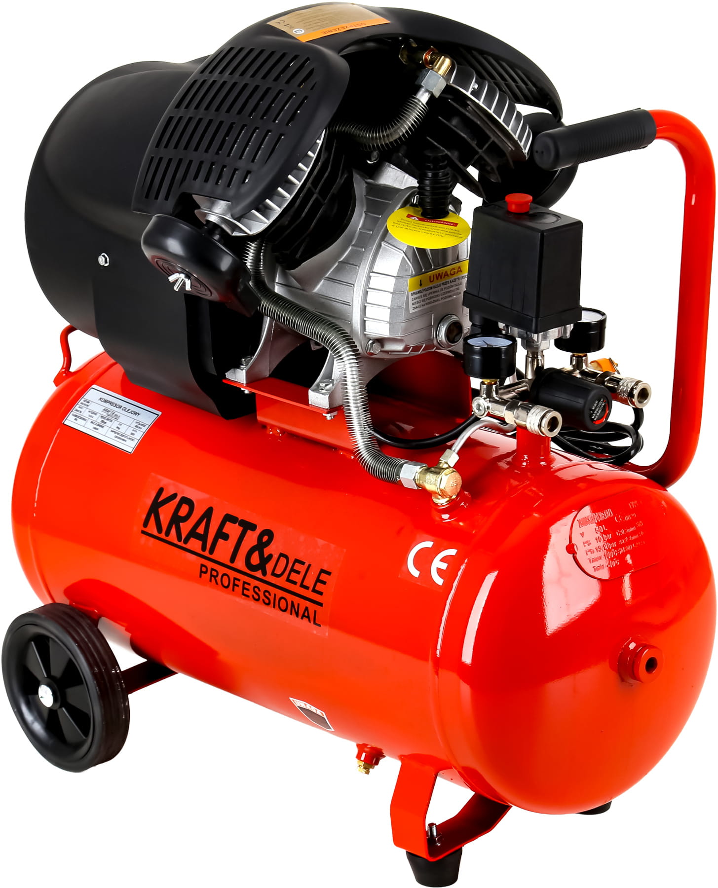 Compresor de aceite 3kW 50L | Kraft&Dele