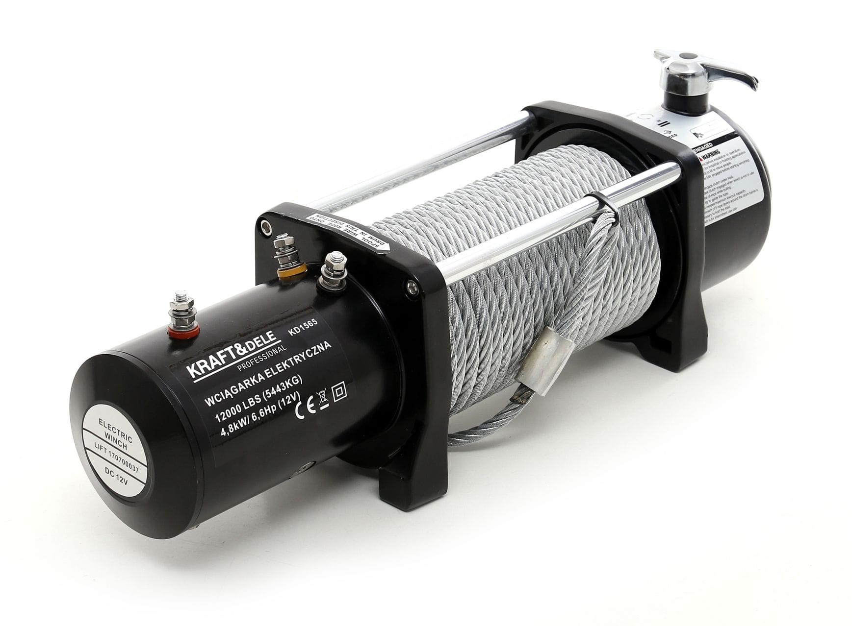 Treuil électrique 12000LBS 12V | Kraft&Dele