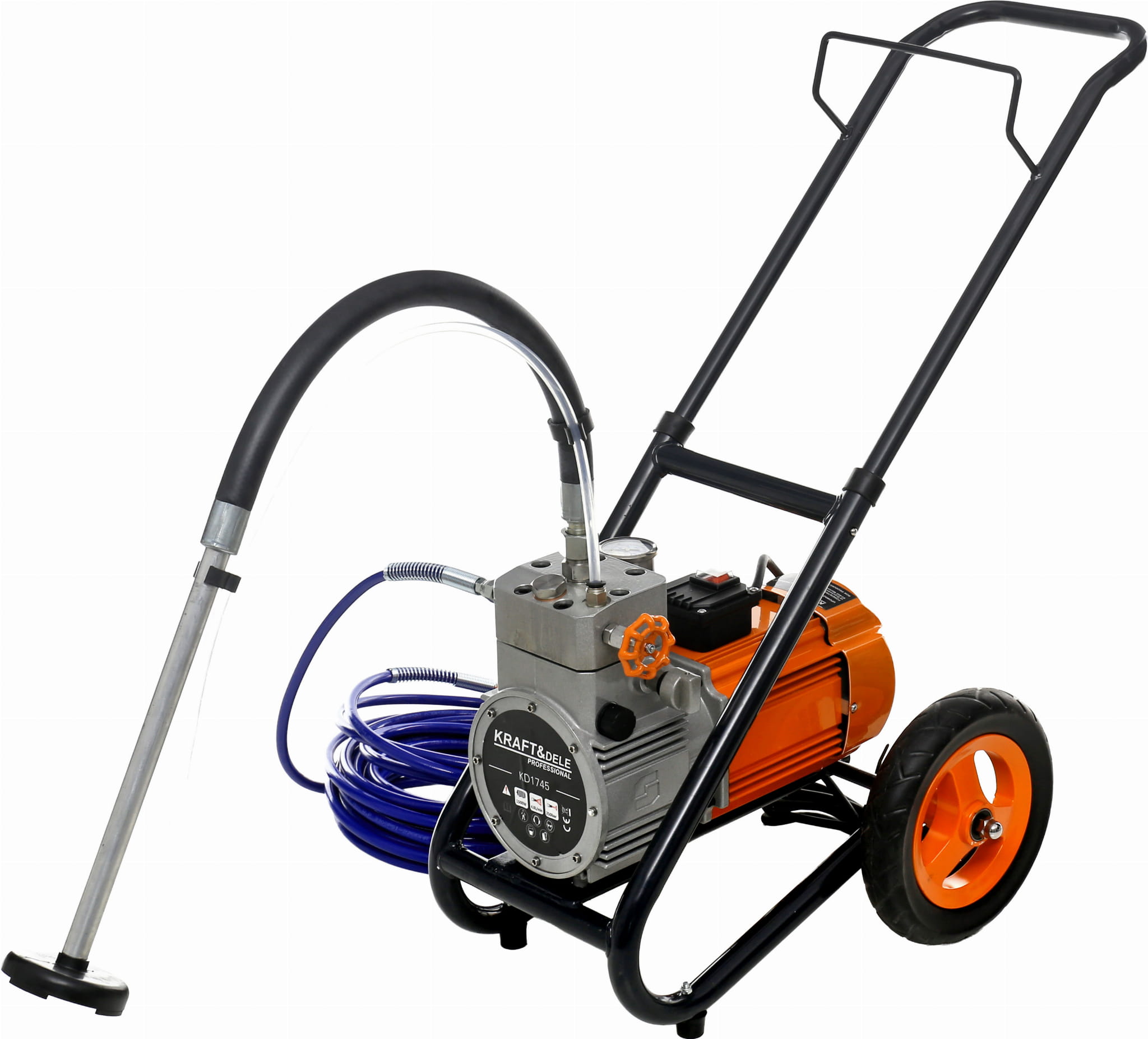 Hydrodynamisches Anstrichgerät 1500W mobil | Kraft&Dele
