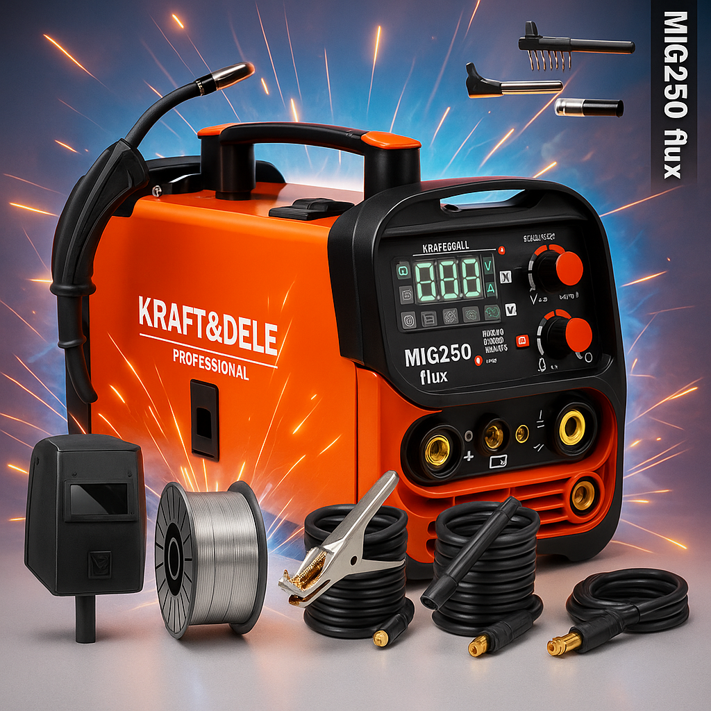 Saldatrice inverter 3 in 1 250A | Kraft&Dele