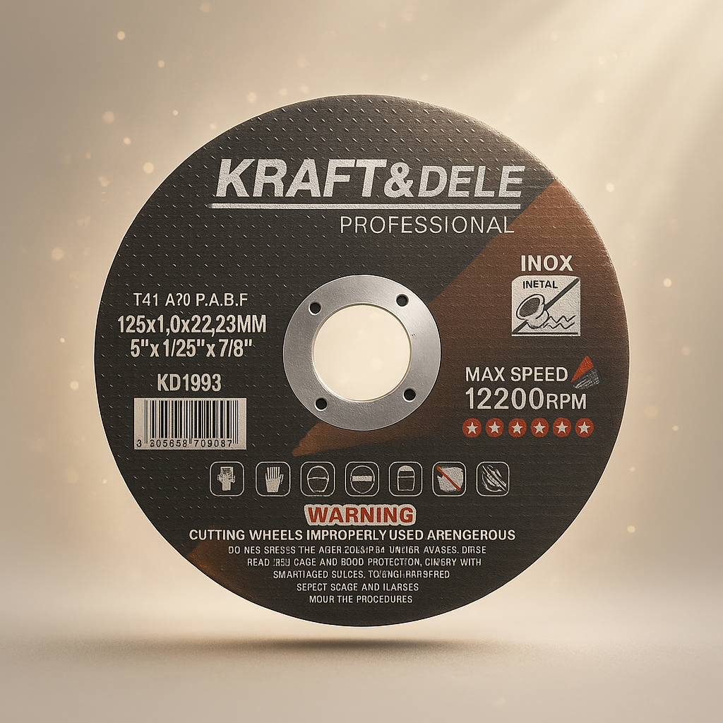 Tarcza do Cięcia Metalu 125mm 1mm Grubości | Kraft&Dele