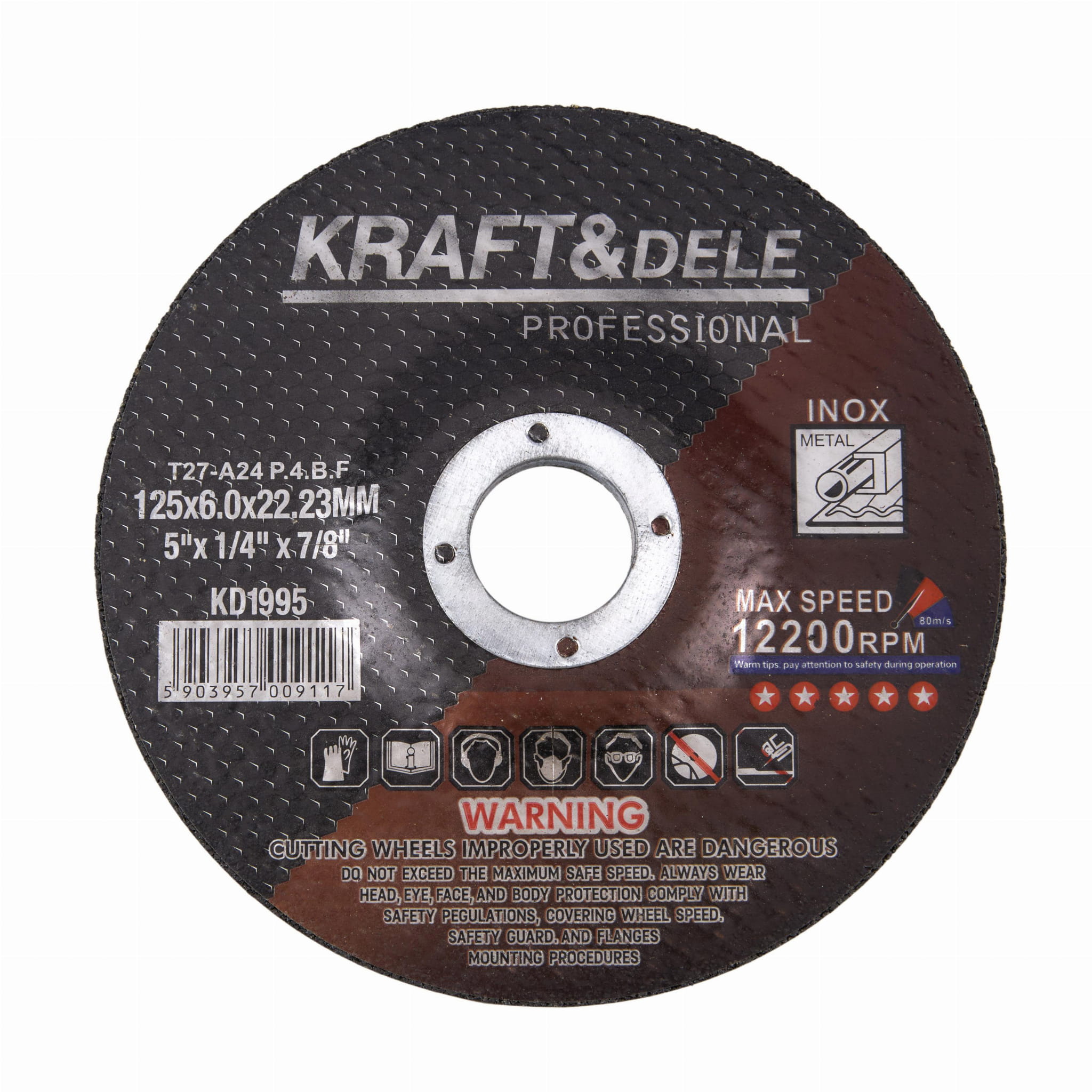 Disco de corte de metal profesional de 125 mm | Kraft&Dele