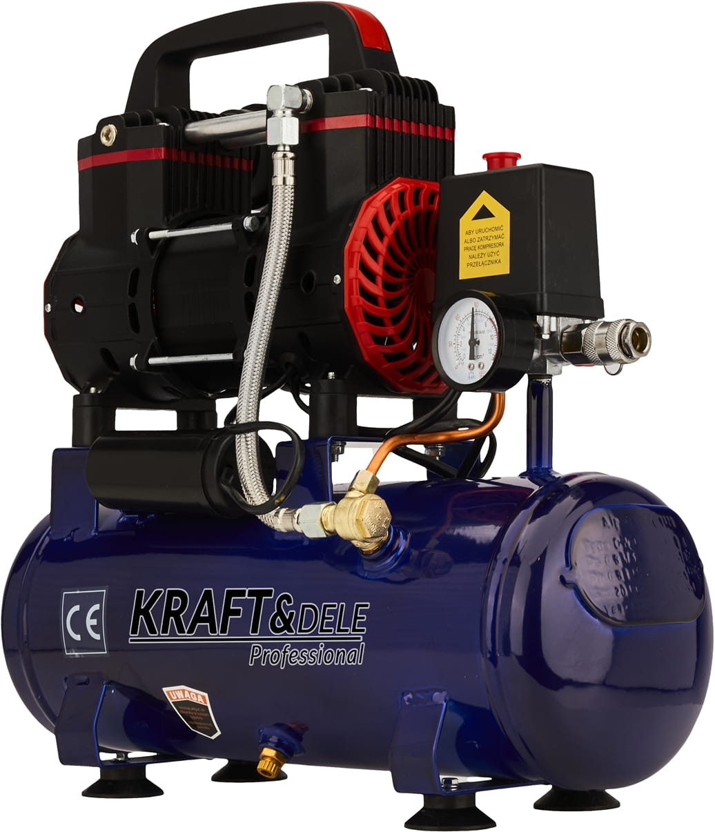 Compressore senza olio 9L 1200W | Kraft&Dele
