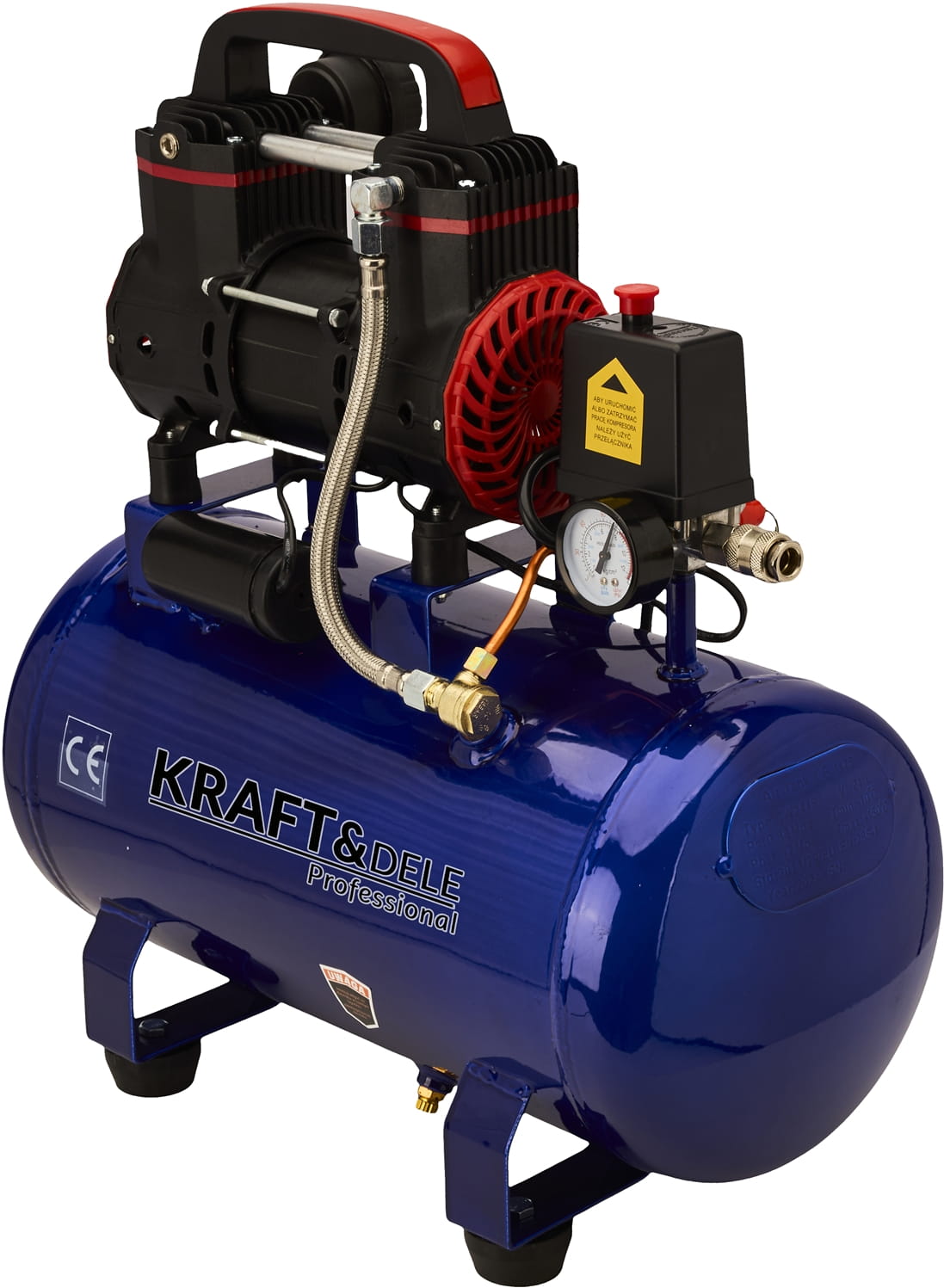 Compresor sin aceite 24L 1390W | Kraft&Dele