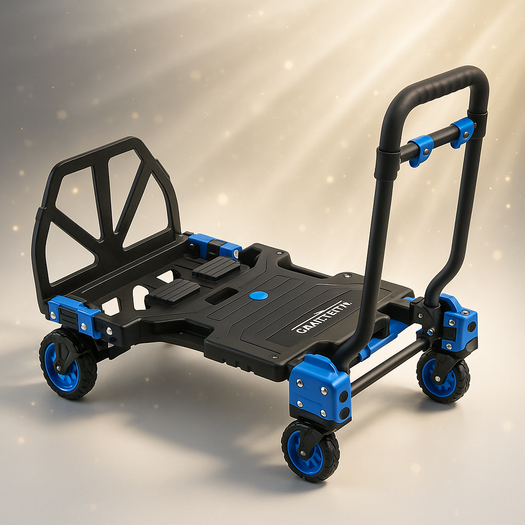 Carrello di trasporto pieghevole 150kg