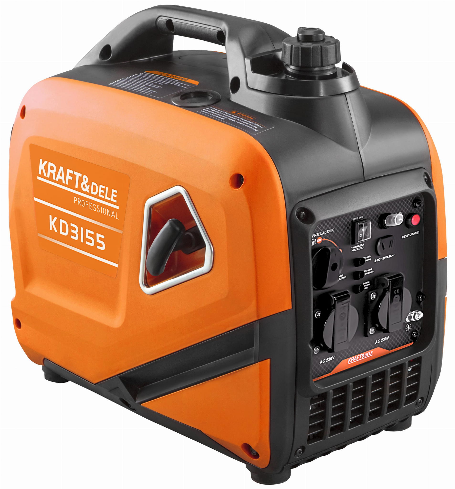 Generador inversor móvil de 2,6 kW | Kraft&Dele