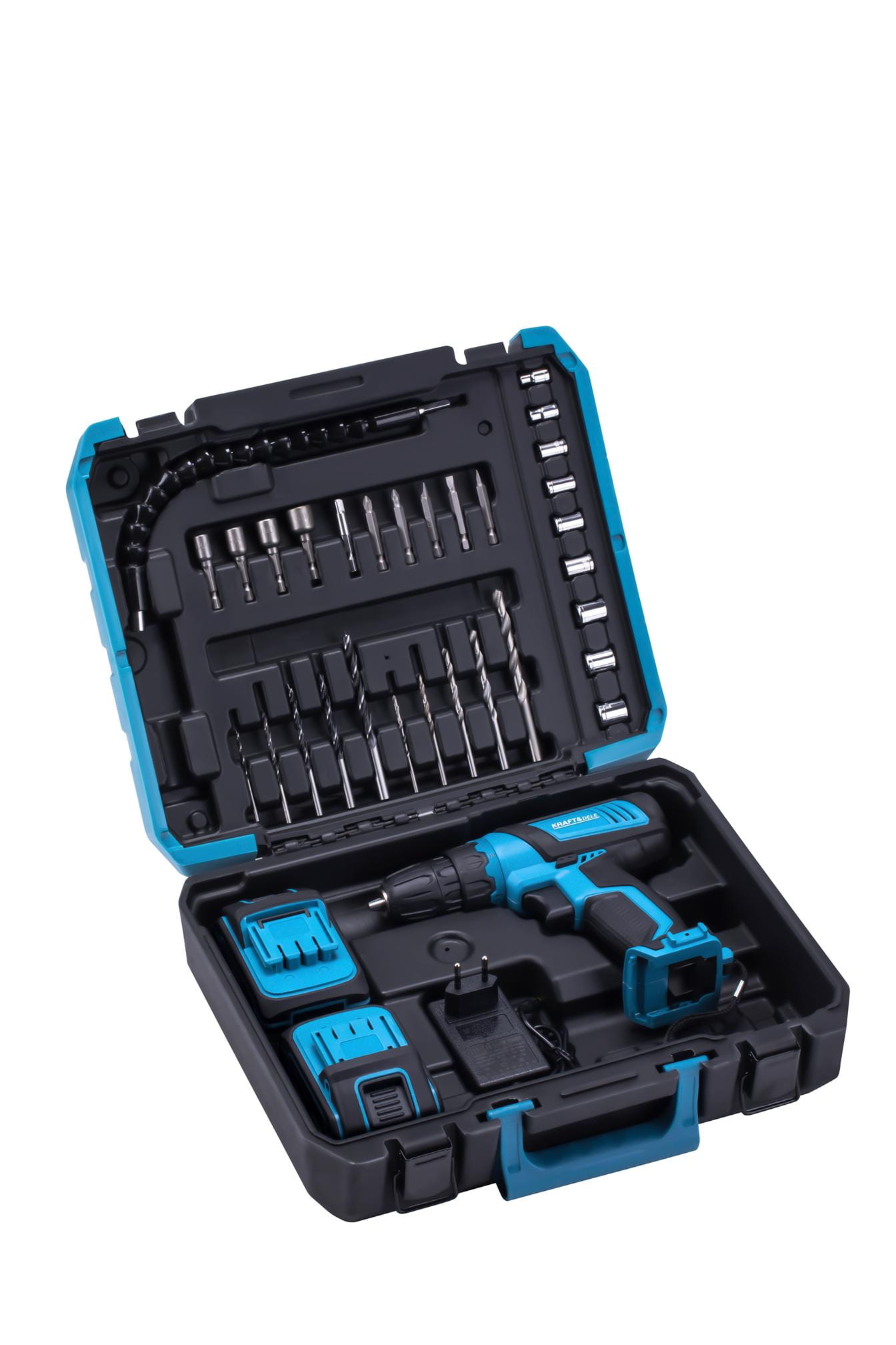 Trapano avvitatore 21V 2Ah + Accessori