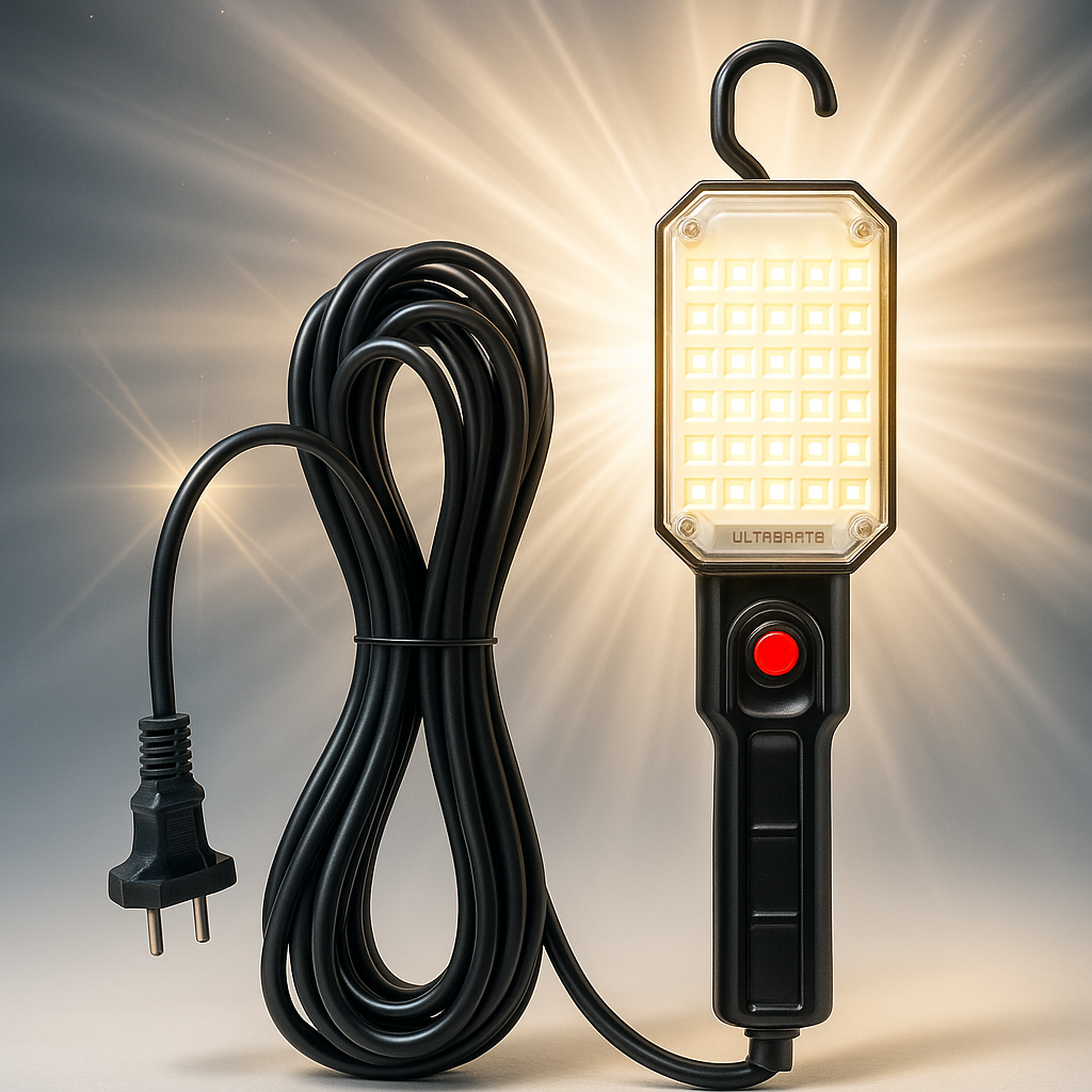 Lampa Warsztatowa LED 15W Wytrzymała