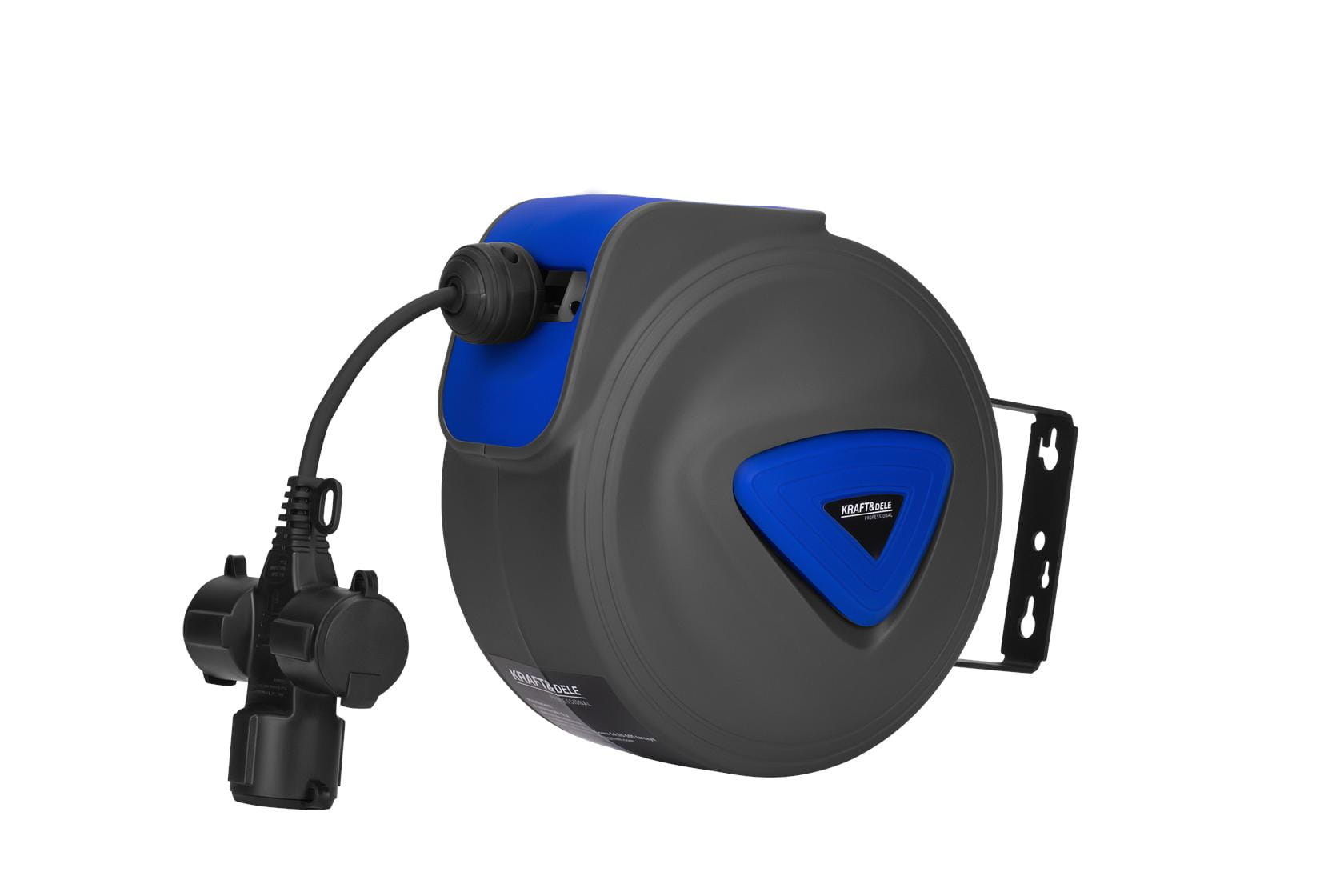 Cable de extensión con carrete automático de 10 m | Kraft&Dele