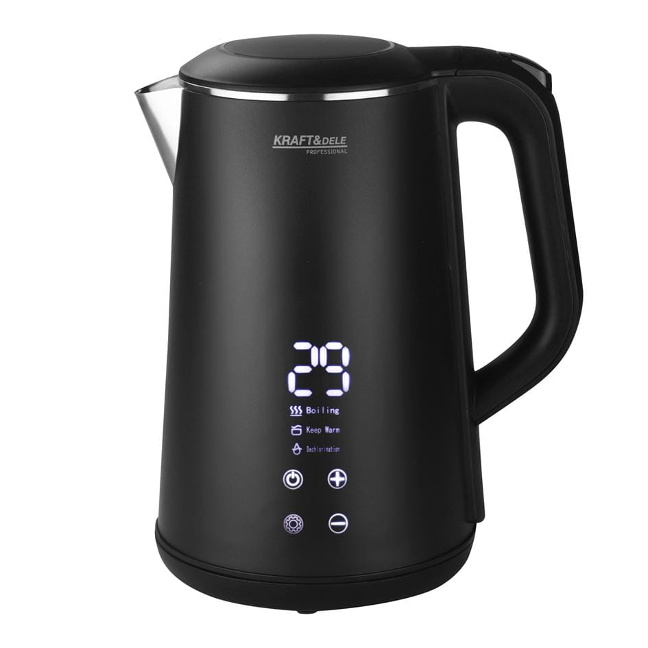 1,6L LED-Wasserkocher mit Einstellmöglichkeit
