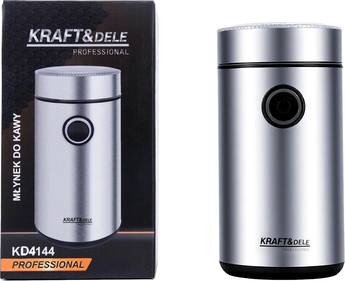Molinillo de café compacto de 250 W | Kraft&Dele