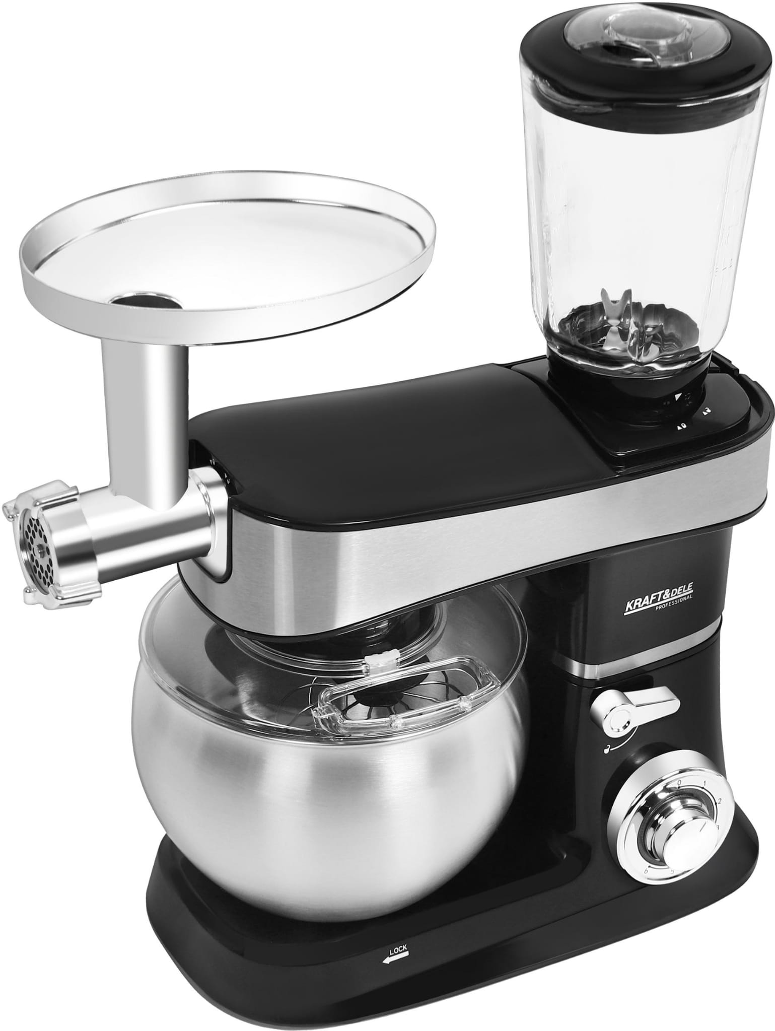Robot da cucina multifunzione 6L 2200W | Kraft&Dele