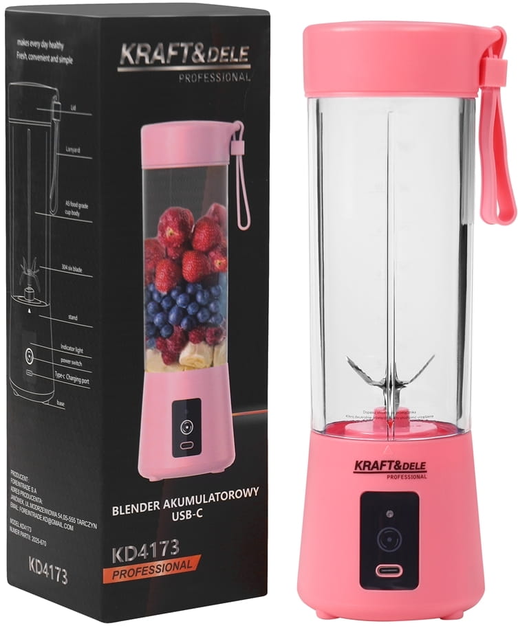 Frullatore USB-C 400ml Wireless