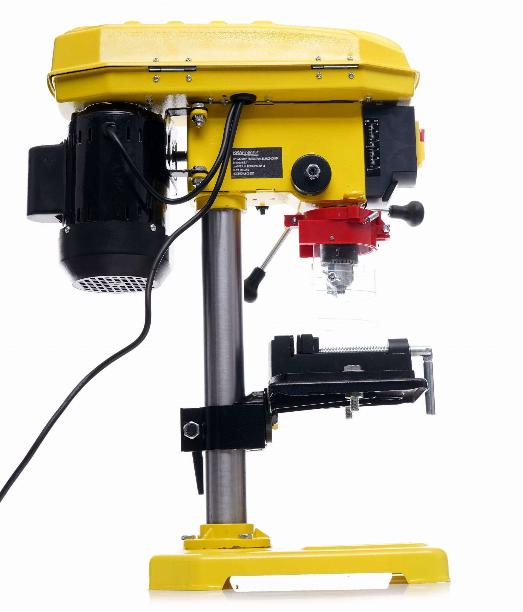 Taladro de banco de 1850 W y 5 etapas | Kraft&Dele