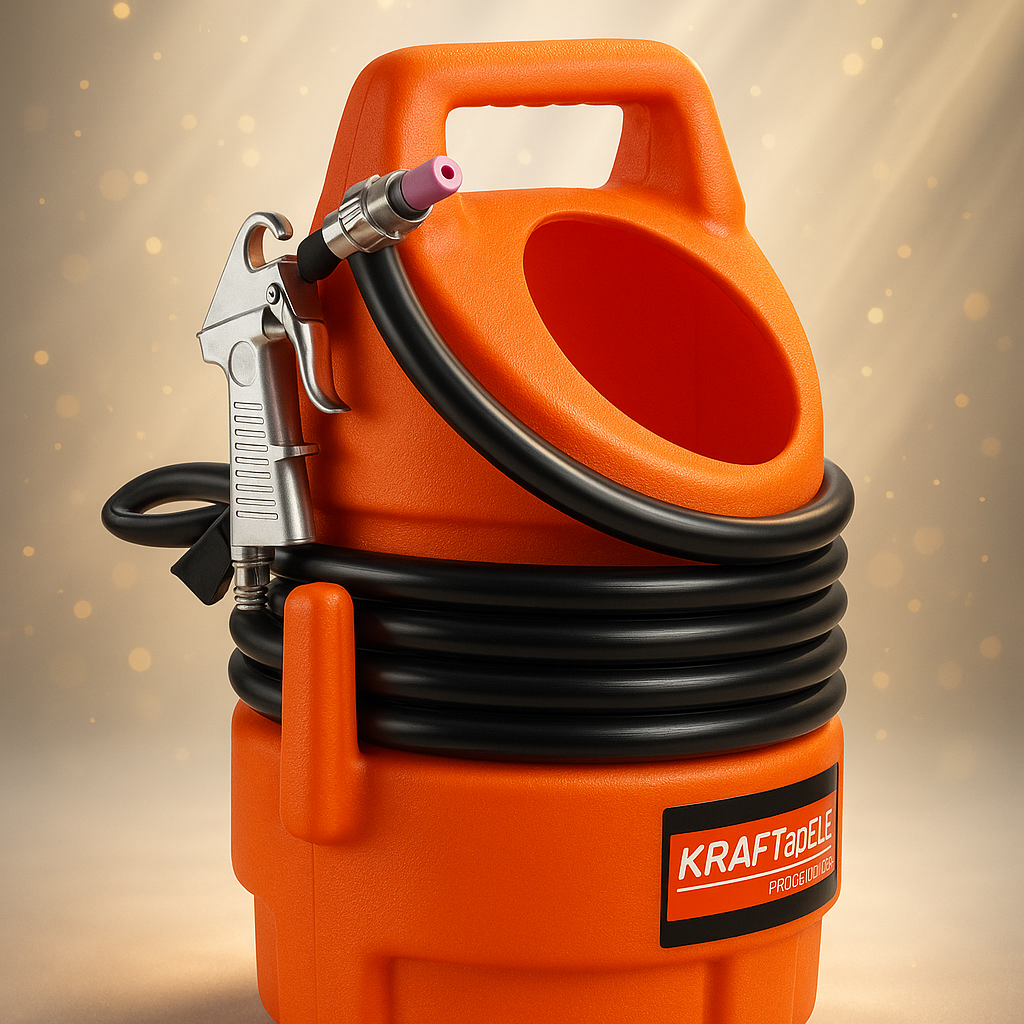 Sabbiatrice a sifone da 10 litri dal design leggero | Kraft&Dele